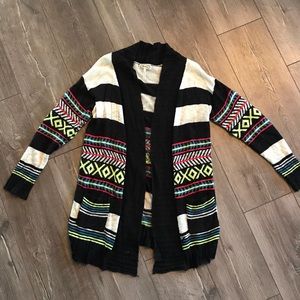 Light weight Aztec cardigan